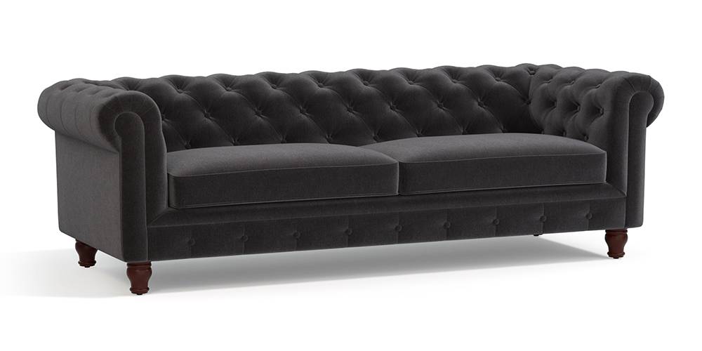 Winchester Fabric Sofa (Pebble Grey)